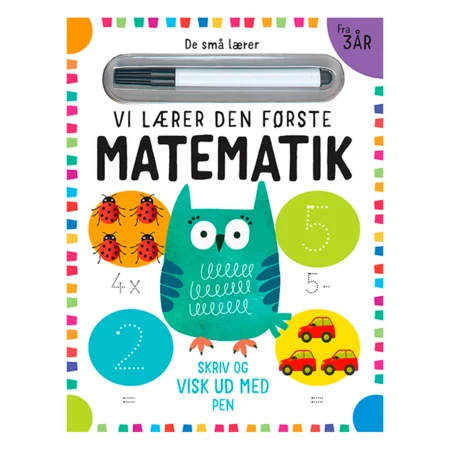 De små lærer - Skriv og visk ud - Vi lærer den første matematik