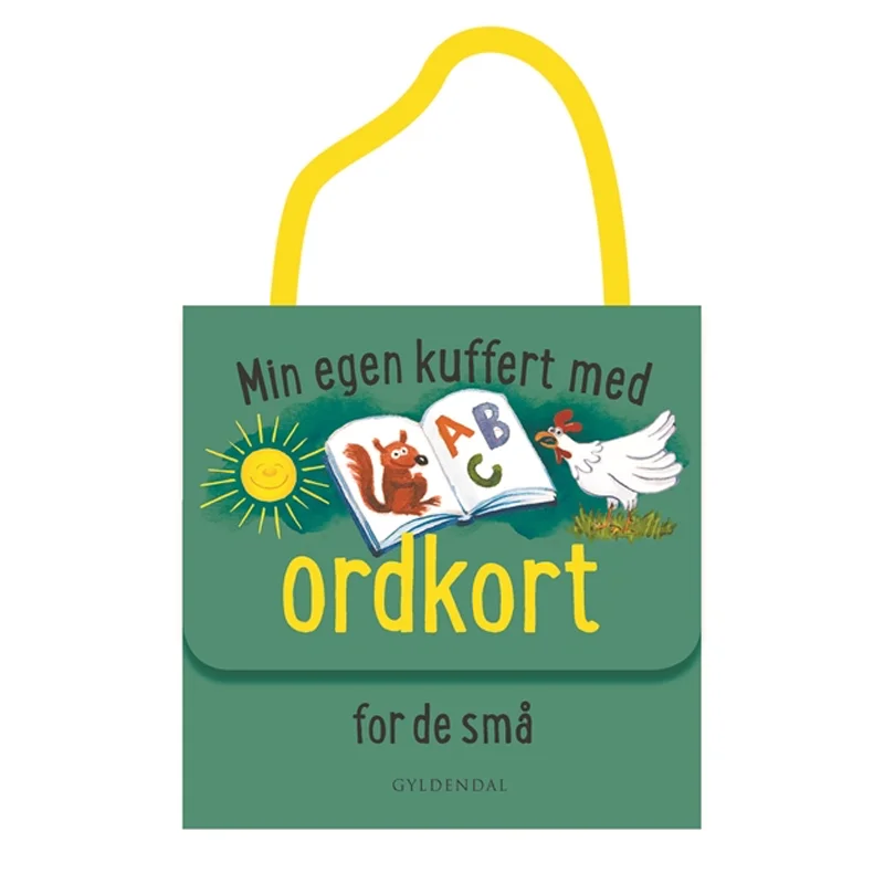 Min egen kuffert med ordkort for de små