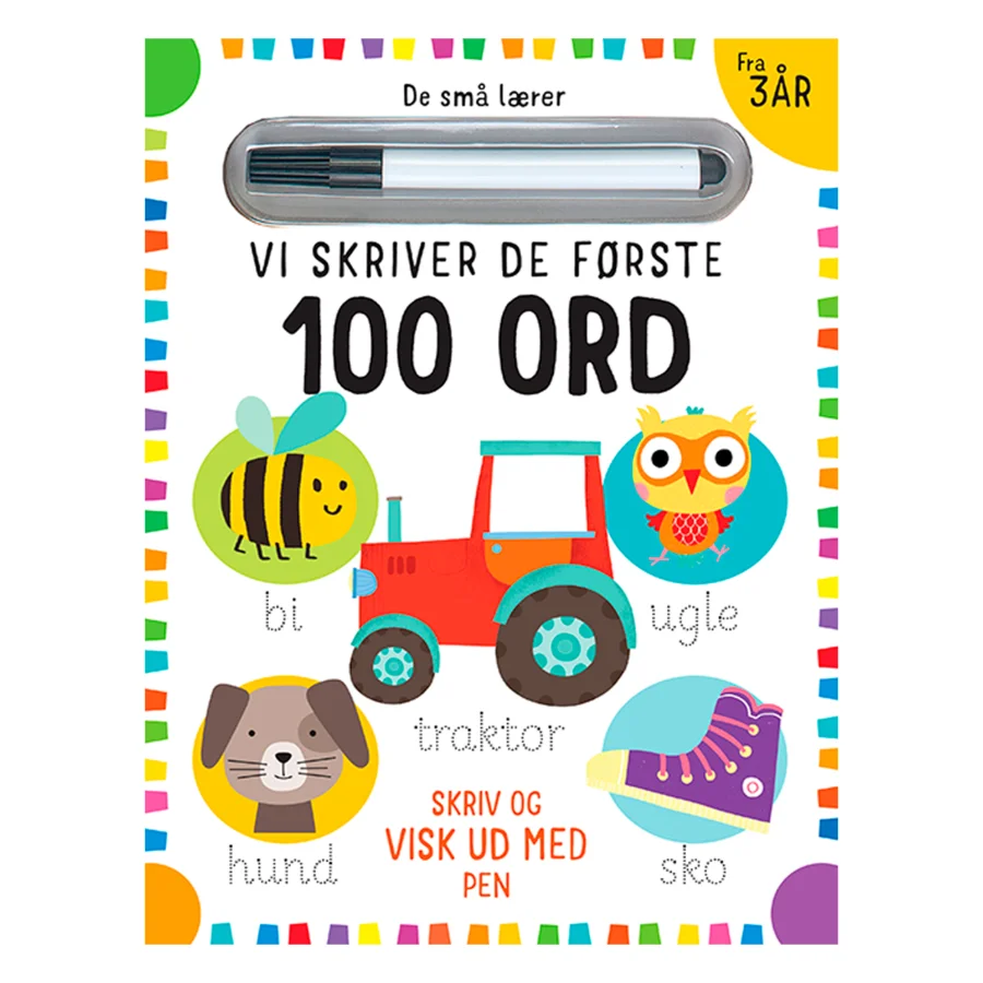 De små lærer - Skriv og visk ud - Vi skriver de første 100 ord