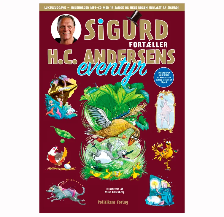 Sigurd fortæller H.C. Andersens eventyr - Guldudgave