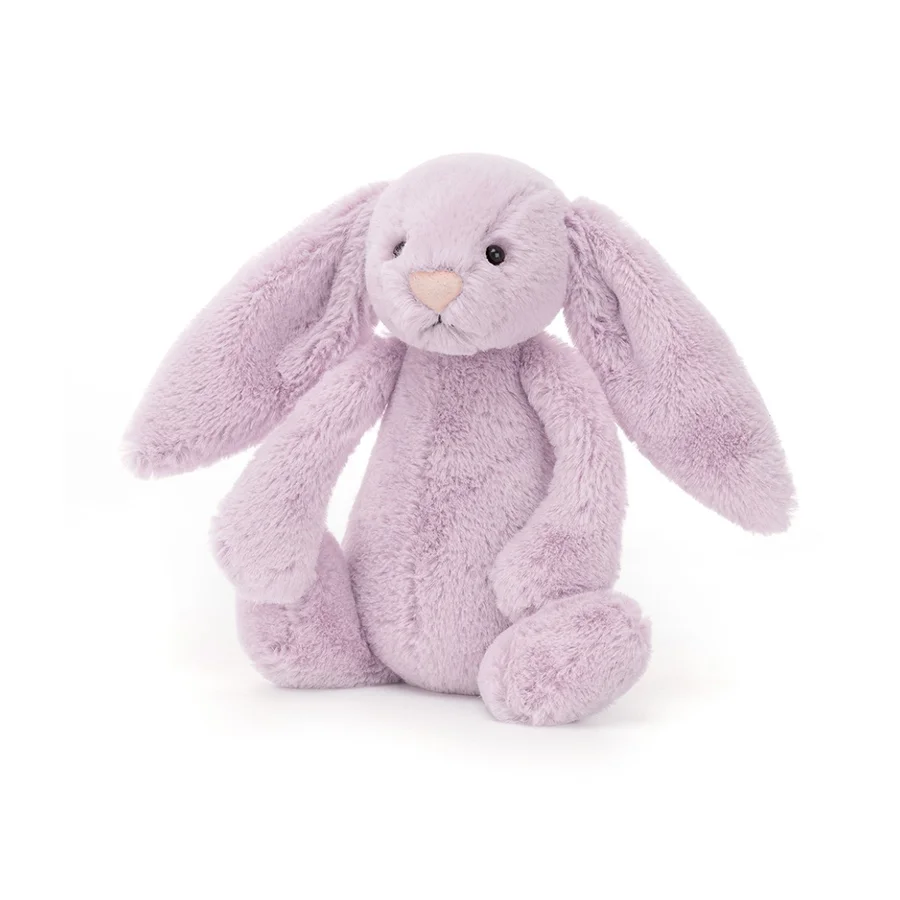 Jellycat Bashful kanin, Lilac - 18 cm