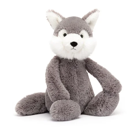 Jellycat Bashful Ulv, 31 cm