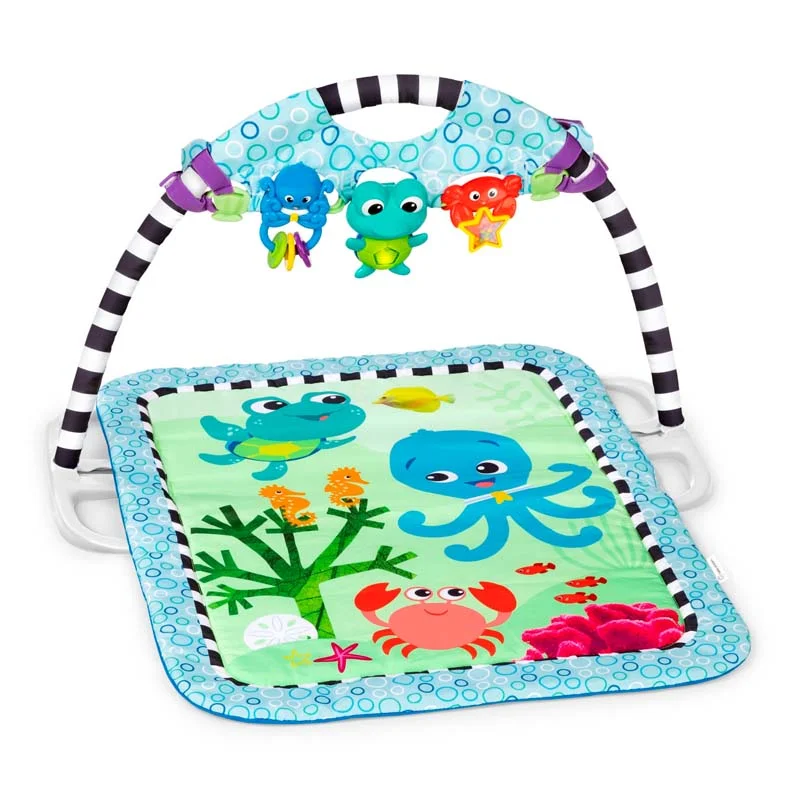 Baby Einstein legemåtte med aftagelig legetøjsranke