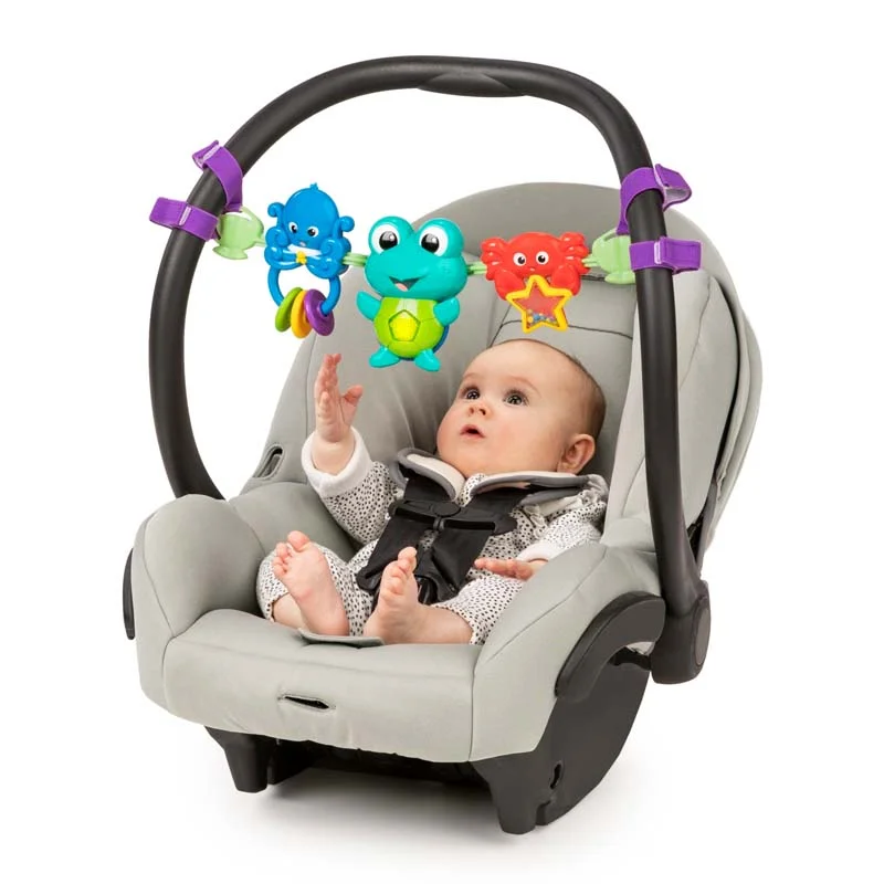 Baby Einstein legemåtte med aftagelig legetøjsranke