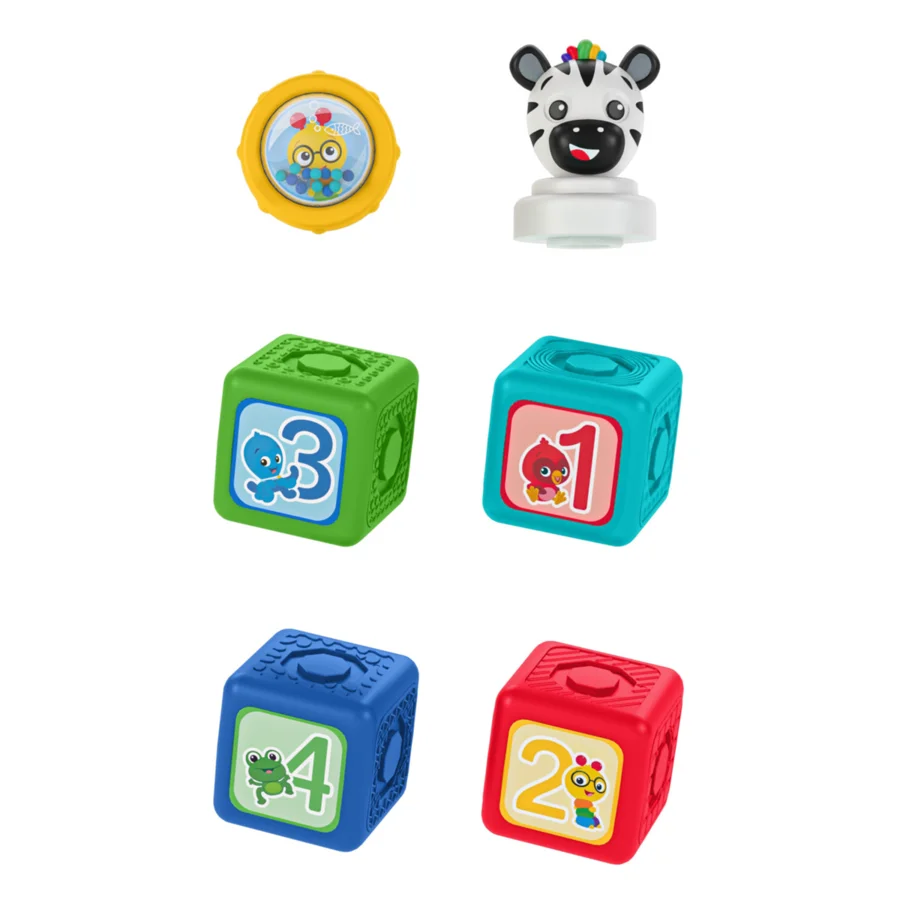 Baby Einstein Add & stack magnetiske aktivitetsklodser