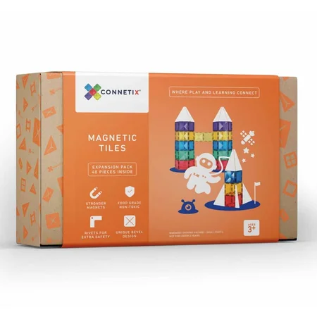 Connetix byggemagneter, Expansion Pack - 40 dele