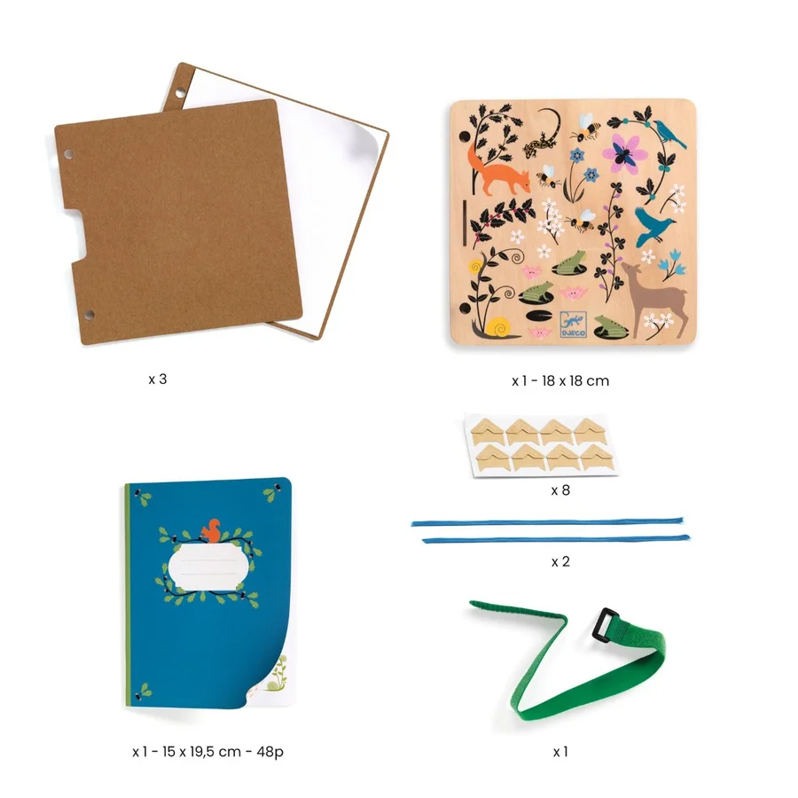 Djeco DIY - Lav din egen blomsterpresse