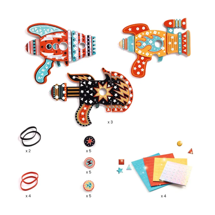 Djeco DIY - Byg rumpistoler