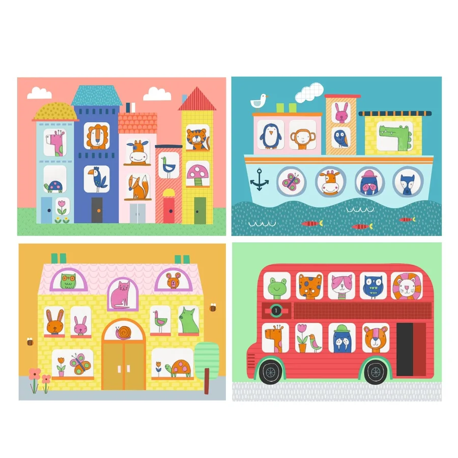 Djeco Kreativ tegning, Tegn efter er en kunst