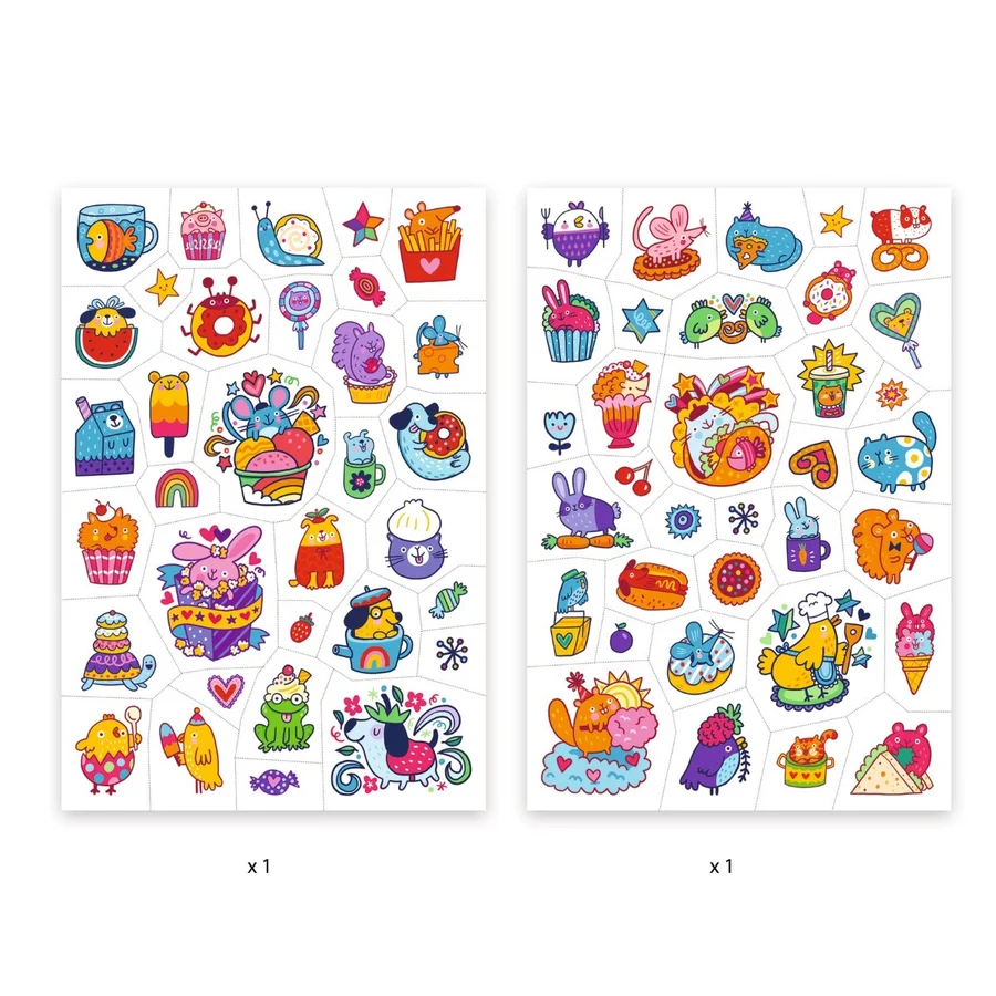 Djeco Tattoos, Sweet Mini