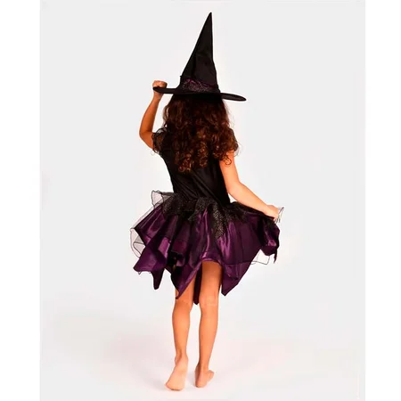 Den Goda Fen Hexenkostüm und Hexenhut