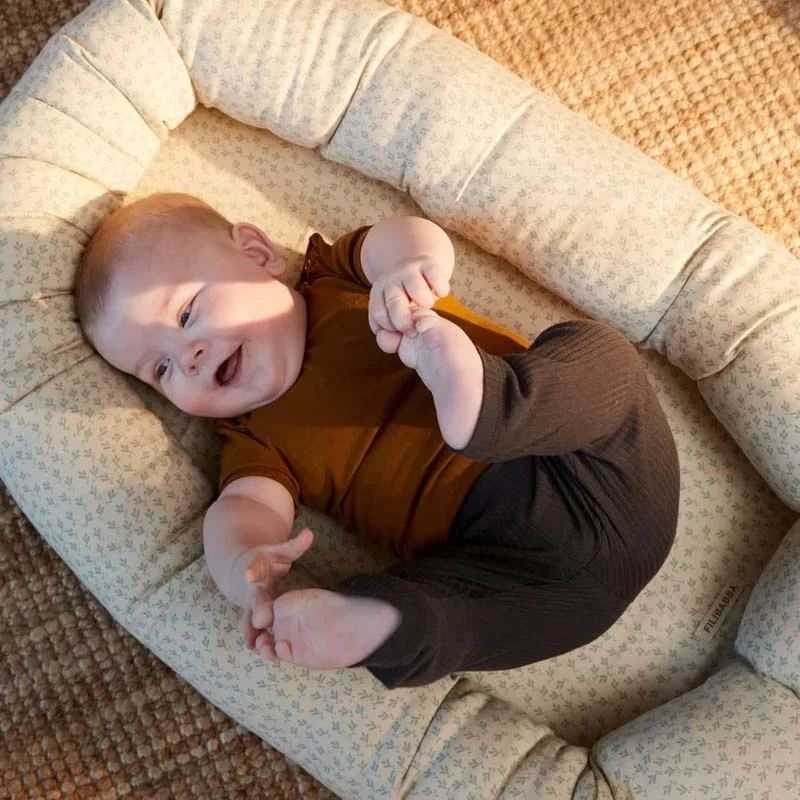 Filibabba babynest, Breezy Harmony - Tender Green