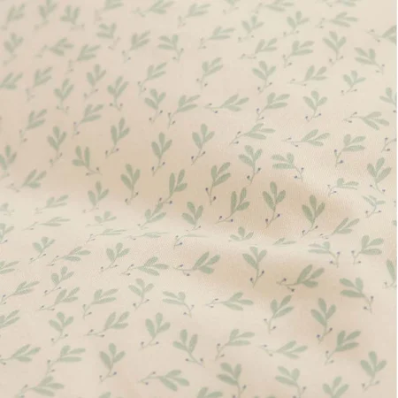 Filibabba baby sengetøj, Breezy Harmony - Tender Green