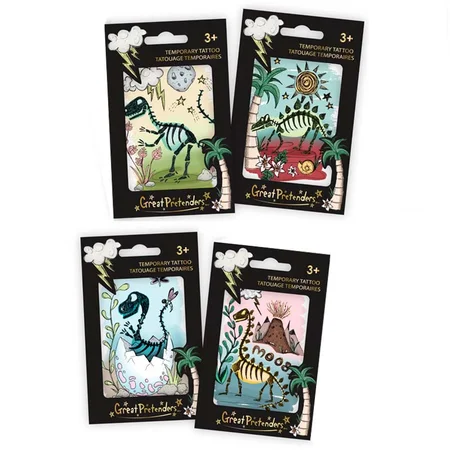 Great Pretenders Tattoo, Dinosaurier sortiert