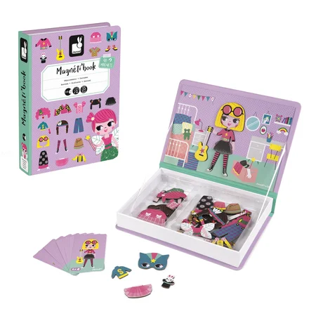 Janod magnetbog, pigetøj