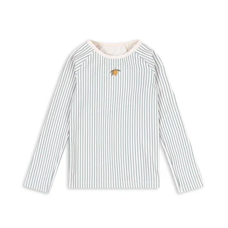 Konges Sløjd Aster svømmebluse, tea stripe