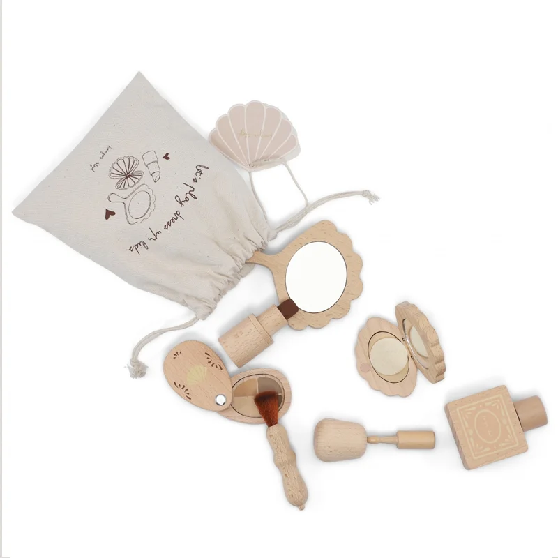 Konges Sløjd make-up sæt i træ