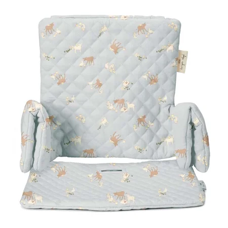 Konges Sløjd hynde til højstol, farm blue