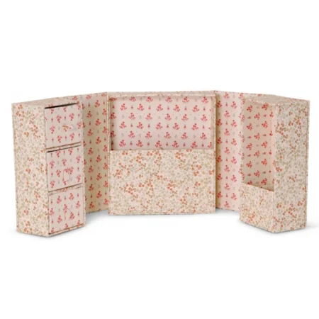 Konges Sløjd All You Need-organiser, Rose Hip red/vintage floral red