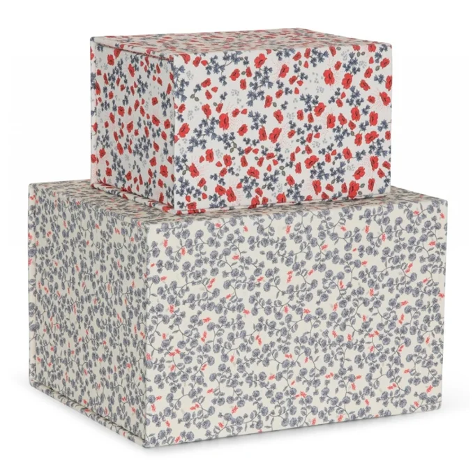 Konges Sløjd Ati æske-sæt, espalier petit/poppy lille