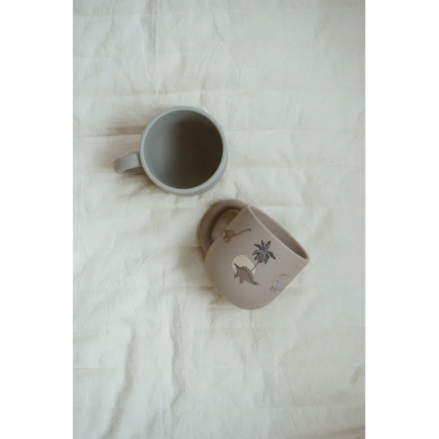 Konges Sløjd 2-pak kopper m.hank, dino