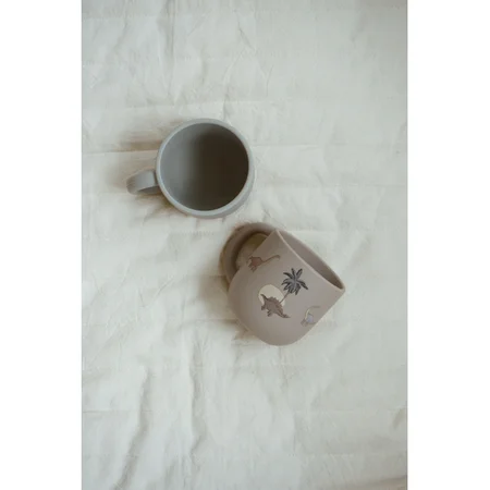 Konges Sløjd 2-pak kopper m.hank, dino