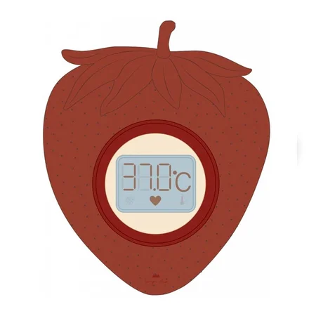 Konges Sløjd jordbær badetermometer, rosewood