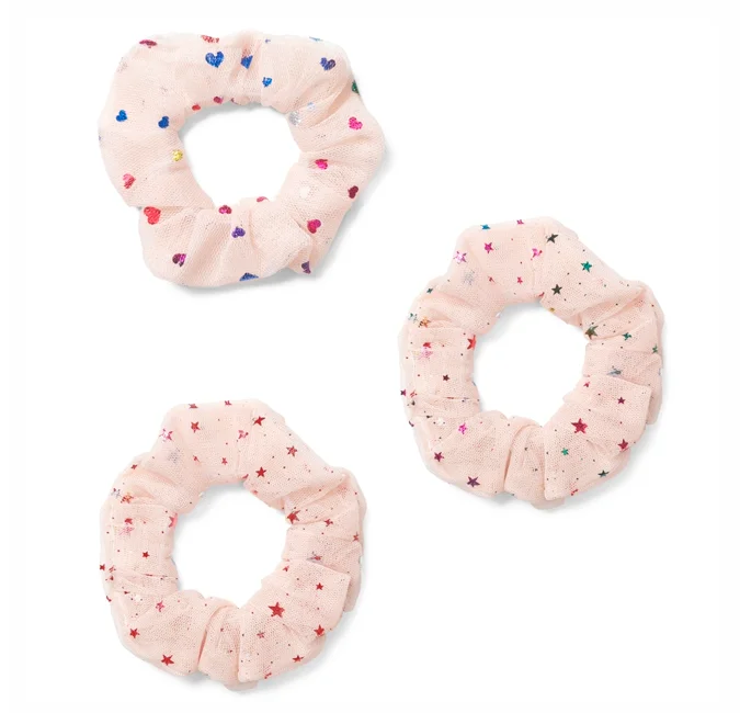 Konges Sløjd 3-pak scrunchies, Multi