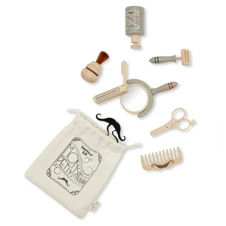 Konges Sløjd barbersæt i træ