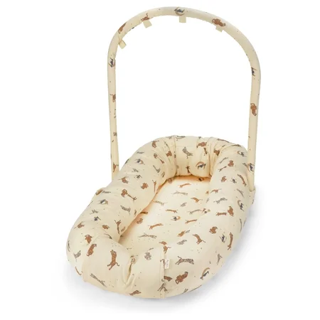 Konges Sløjd babynest m.bøjle, roar