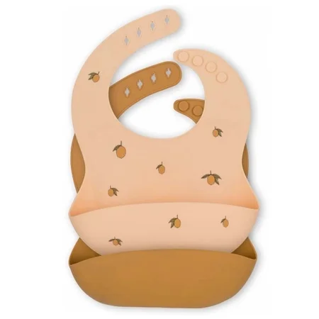 Konges Sløjd 2-pak hagesmæk, lemon