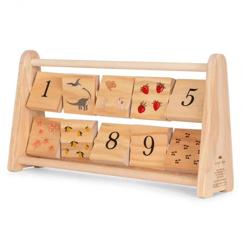 Konges Sløjd kugleramme med talklodser