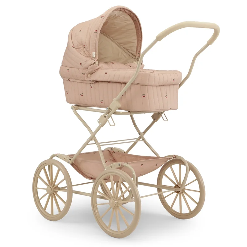 Konges Sløjd dukke barnevogn, Cherry Blush