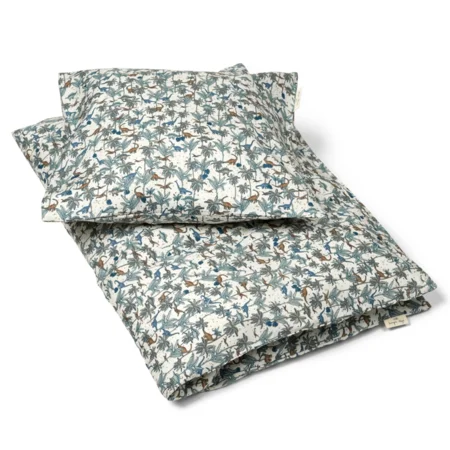 Konges Sløjd Voksen Sengetøj, Dino Blue