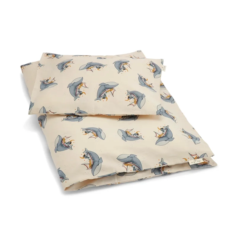 Konges Sløjd Baby Sengetøj, Whale Boat