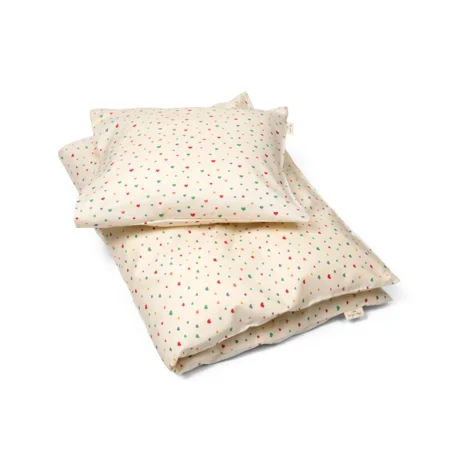 Konges Sløjd Baby Sengetøj, multi hearts