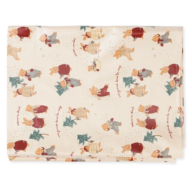 Konges Sløjd juledug, Jour d'hiver