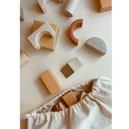 Konges Sløjd A Bag Of Blocks, Træklodser, Multi