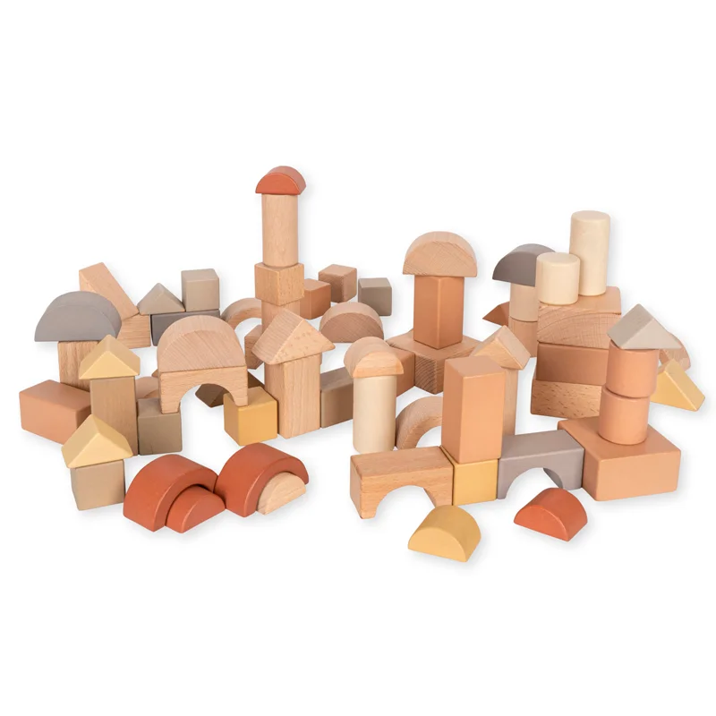 Konges Sløjd A Bag Of Blocks, Træklodser, Multi