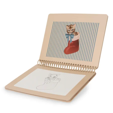 Konges Sløjd Magisches Wassermalbuch "Weihnachten"