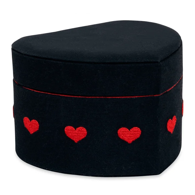 Konges Sløjd hjerteformet skykkeskrin