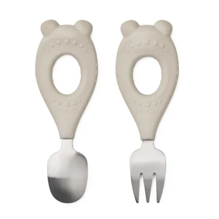 Liewood Stanley Baby Bestik sæt, Mr bear / Sandy