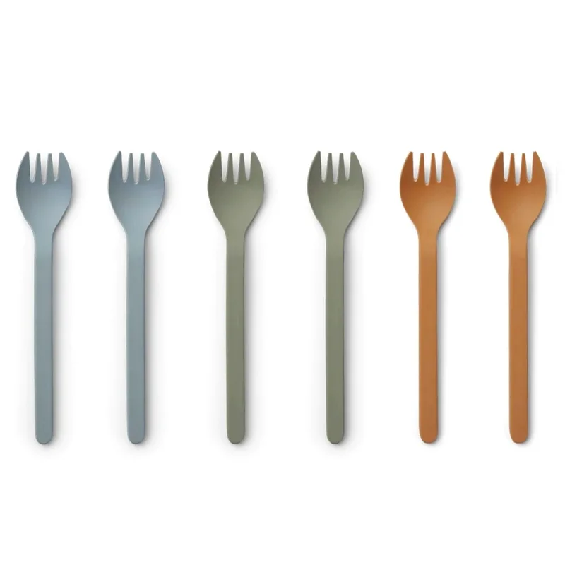 Liewood Selena 6-pak gafler, blue multi mix