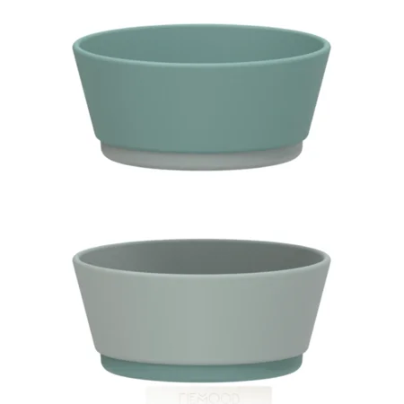 Liewood 2-pak Clark skåle, peppermint mix
