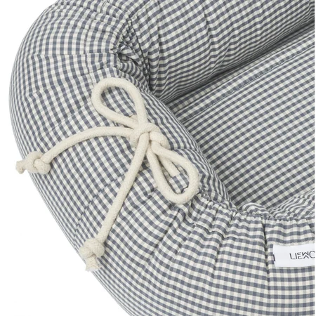 Liewood babynest, tern Whale blue/Sandy