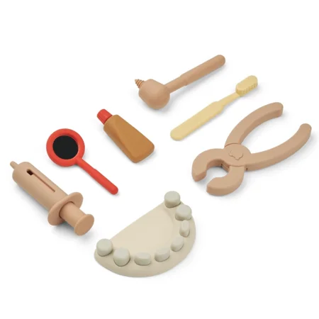 Liewood tandlæge sæt, Rose Multi