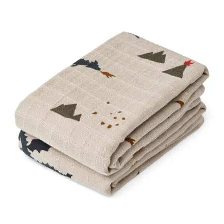 Liewood 2-pak stofbleer, Little dragon 