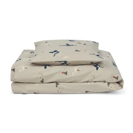 Liewood baby sengetøj, Little dragon - Dark sandy 