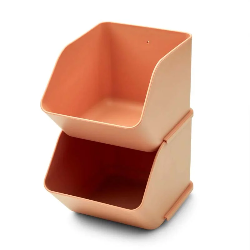 Liewood 2 opbevaringskasser, tuscany rose