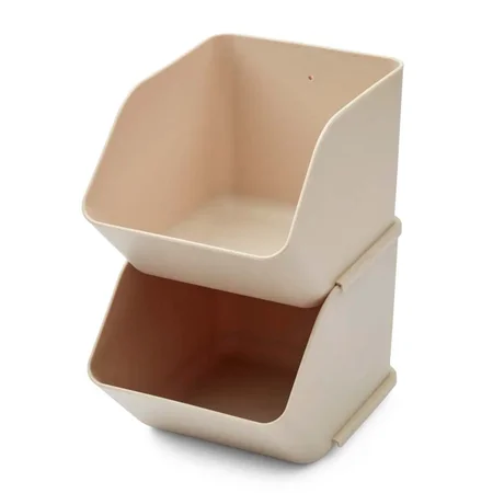 Liewood 2 opbevaringskasser, Sandy